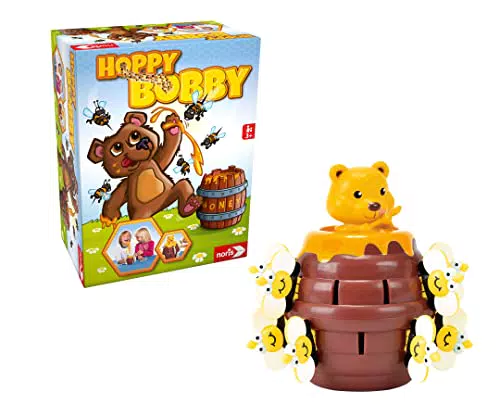 Noris 606061476 Hoppy Bobby, il divertente pop up gioco classico per tutta la famiglia