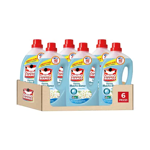 Omino Bianco - Detersivo Lavatrice Liquido, 240 Lavaggi