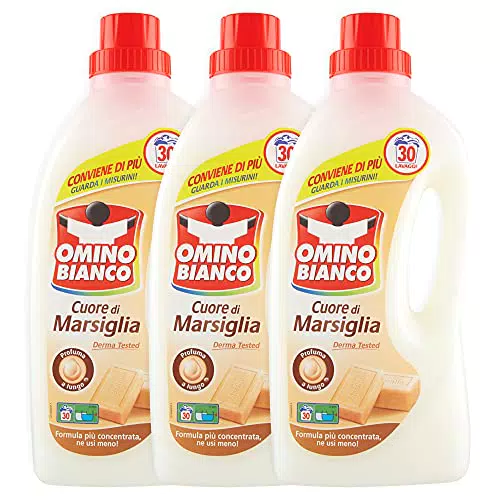 Omino Bianco - Detersivo Lavatrice Liquido, 90 Lavaggi