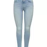 Only NOS onlBLUSH Mid SK Ank Raw JNS REA306 Noos Jeans