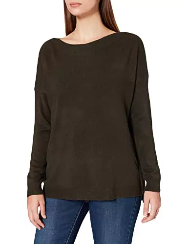 Only Onlamalia L/S Boatneck Pullover Knt Maglione, Rosin