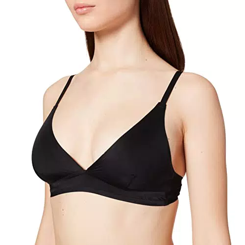 Only Onltracy Bonded Bra Top Reggiseno, Nero 1