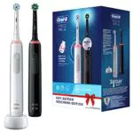 Oral-B Pro 3-3900 Spazzolino Elettrico Con 2 Spazzolini