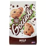 Pavesi Biscotti Gocciole Cioccolato Wild Integrali, Biscotti da Colazione - 350 gr