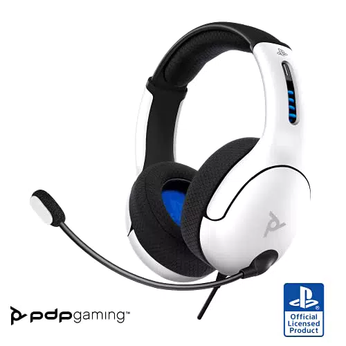 PDP Cuffie con Cavo LVL50 per Sony Playstation 4 & 5
