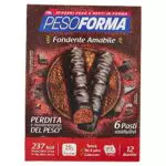 Pesoforma 12 Barrette Fondente Amabile, Pasto sostitutivo proteico