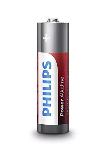 Philips LR6P6BP Batteria Alcalina AA senza Cadmio, Mercurio e Piombo, Confezione da 6 Pezzi