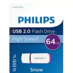 Philips Pen Drive 64gb USB 2.0 FM64FD70B pendrive chiavetta chiavina pennina ad altà velocità 64 gb con capuccio e portachiavi