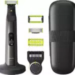 Philips QP6650/30 OneBlade Pro Face + Body, Rade, Regola e Rifinisce Barba di Qualsiasi Lunghezza