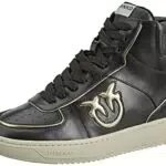 Pinko Nancy Basket Hi Sneaker Pelle, Scarpe da Ginnastica Donna