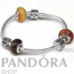 Pulsera PANDORA 590702HV-23 Mujer Plata Inscripción Pandora