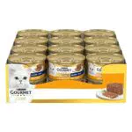 Purina Gourmet Gold Mousse Cibo Umido per Gatti con Fegato