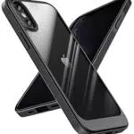 Quikbee Clear Progettata per iPhone X/XS Custodia, nero