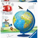 Ravensburger - Puzzle 3D Globo, Età Consigliata 6+