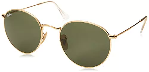 Ray-Ban Unisex - Adulto Rb 3447 Occhiali da sole, Oro (Verde Classica