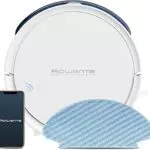 Rowenta RR7387 X-Plorer Serie 50 Robot Aspirapolvere Lavapavimenti, bianco
