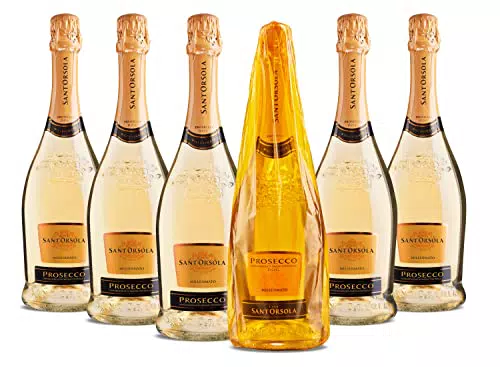 Sant'Orsola Prosecco D.O.C. Millesimato Luxury - Pacco da 6 x 750 ml 2021