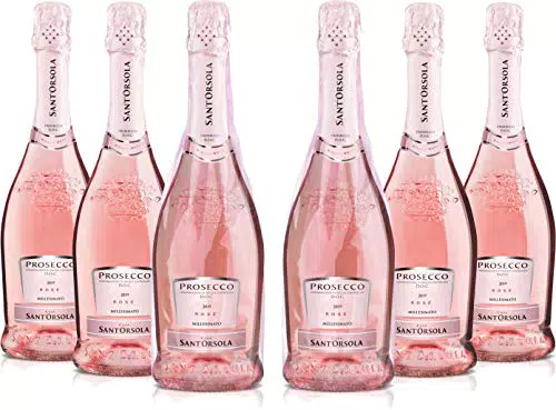 Sant'Orsola Prosecco D.O.C. Rosè Millesimato - Pacco da 6 X750 ml