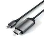 Satechi Cavo HDMI Type-C in Alluminio 4K 60Hz - Compatibile con MacBook Pro/Air M2 2022