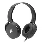Music Hero Cuffie a Filo con Padiglioni Morbidi Rotanti, nero