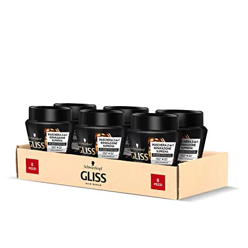 Schwarzkopf Gliss, Maschera 2in1 Riparazione Suprema