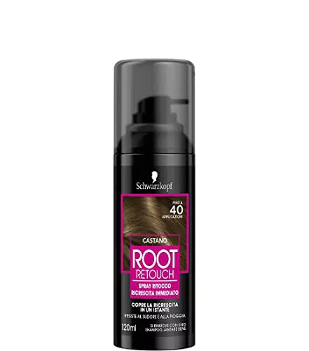 Schwarzkopf, Spray Ritocco Ricrescita, castano