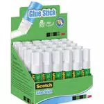 Scotch Colla Stick per la Scuola Elementare, Confezione di Colla Adesiva Grande da 30 pezzi
