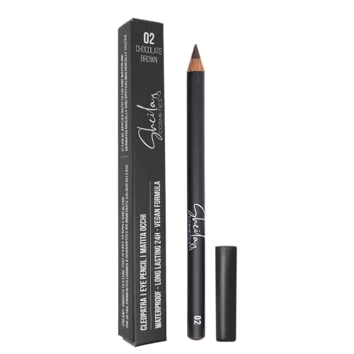Sheila Cosmetics Cleopatraatita Occhi Waterproof, Texture Morbida e Sfumabileunga Durata 24h