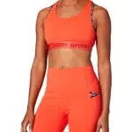 Superdry Running Bra Reggiseno Sportivo, Red Sun