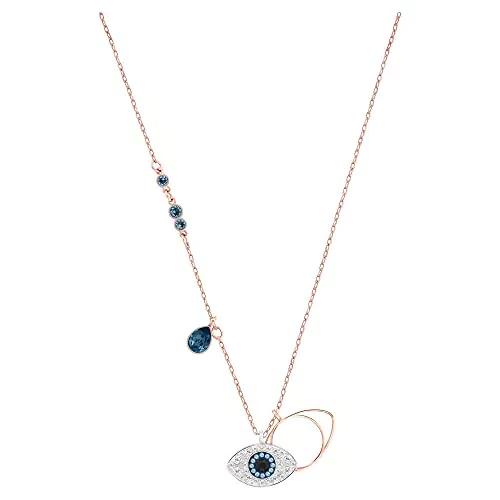 Swarovski Pendente Swarovski Symbolic, Evil eye, Bluix di placcature