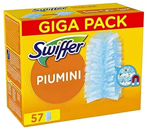 Swiffer Piumini Catturapolvere, 57 Piumini Duster, Cattura e Intrappola Polvere e Sporco