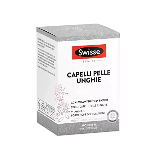 Swisse Integratore Capelli Pelle Unghie, 60 Compresse