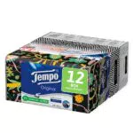 Tempo Fazzoletti Box - 4 veli - 12 Confezioni da 80 fazzoletti in 4 grafiche assortite