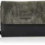 TOM TAILOR Elin, Portafogli Donna, Nero, 14x4x10