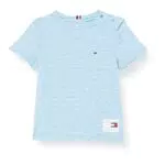 Tommy Hilfiger Maglietta Jaspe S/S T-Shirt, Regatta Blue Stripe