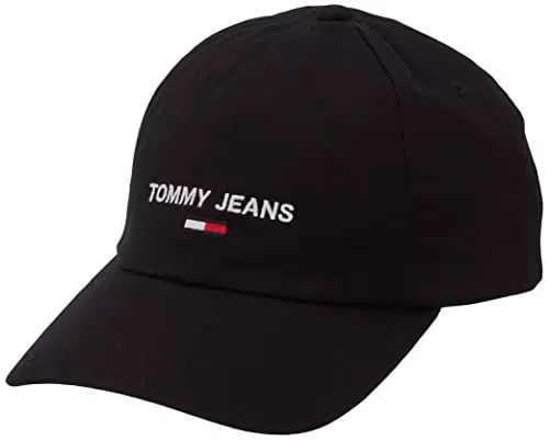 Tommy Jeans Tjw Sport cap Coperchio, Black, Taglia Unica Donna