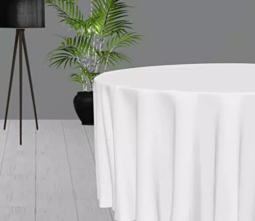 Soleil d'Ocre tovaglia antimacchia 180 cm, Bianco