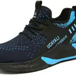 UCAYALI Scarpe Antinfortunistiche Uomo Comode Traspiranti Scarpe da Lavoro Morbide Scarpe da Ginnastica Leggere per Lavorare Cammin Supermercato