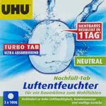 Uhu Air Max Ambiance 50505 - Tavolette per deumidificatore 2 x 100 g