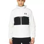 Under Armour Sportstyle Wind Jacket Felpa, Uomo, Bianco