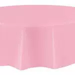 Unique Plastic Tablecover Tovaglia Plastificata Rotonda
