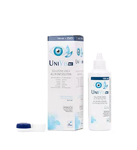 Univis Bio Soluzione Unica per Lenti a contatto - 100 ml travel kit