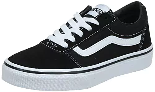 Vans Ward, Scarpe Da Ginnastica Uomo, Suede Canvas Black White