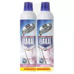 Viakal Anticalcare Detersivo Liquido per Bagno, 2 bottiglie da 700 ml