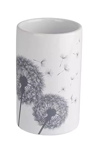 WENKO Bicchiere portaspazzolini Astera ceramica, Ceramica
