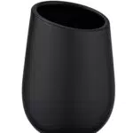WENKO Bicchiere portaspazzolini Nero