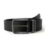 Wrangler Metal Loop Cintura, Nero, 100 Uomo