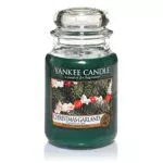 Yankee Candle Candela profumata in giara grande, Ghirlanda di natale