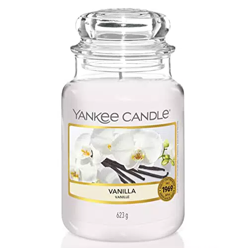 Yankee Candle Vanilla Candela Profumata In Giara Grande