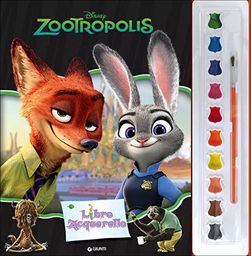 Zootropolis. Libro acquerello. Ediz. illustrata. Con gadget